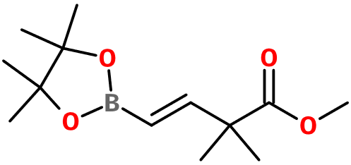 (image for) MC003841 (E)-Methyl 2,2-dimethyl-4-(4,4,5,5-tetramethyl-1,3,2-dioxaborolan-2-yl)but-3-enoate